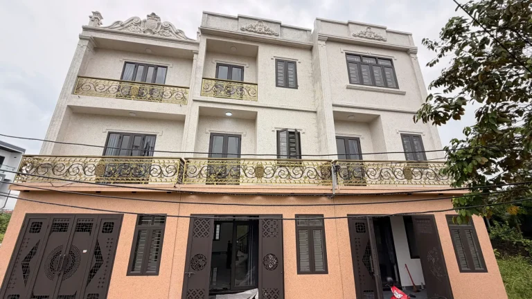 Nhà  xây độc lập 3 tầng Bắc  Sơn, An Dương, HP , Xây dựng kiên cố chắc chắn, hiện đại.