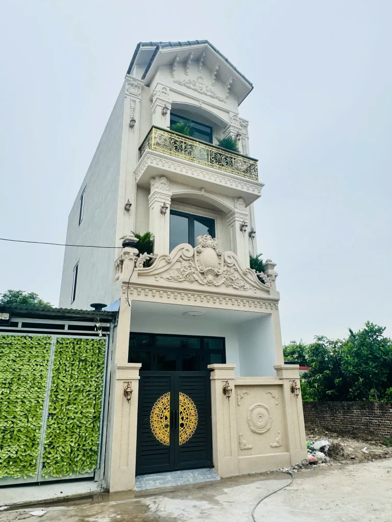 Căn nhà 3 tầng sân cổng độc lập, Đường trước nhà 6m Ô tô đỗ cửa ngày đêm tại TDP Do Nha  – Tân Tiến. Hp